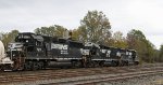 NS 7126 is the last loco on the yard job, headed for the "D" line